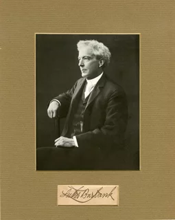 Luther Burbank autograph