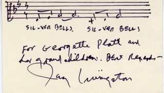 Jay Livingston autograph