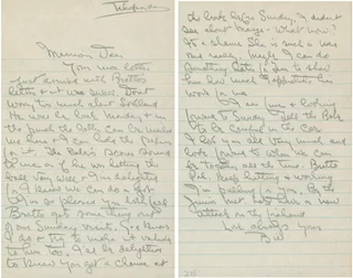 Bill Tilden autograph