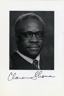 Clarence Thomas autograph