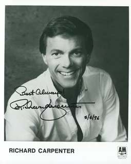 Richard Carpenter autograph