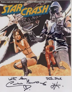 Starcrash autograph