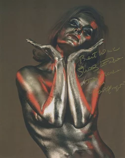 Shirley Eaton autograph