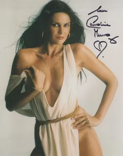 Caroline Munro autograph