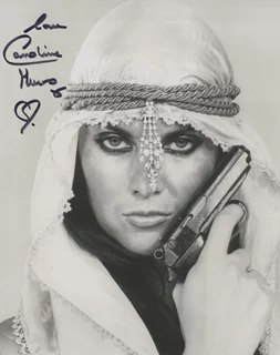 Caroline Munro autograph