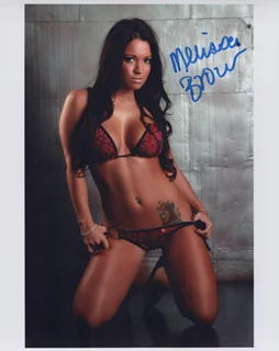 Melissa Brown autograph