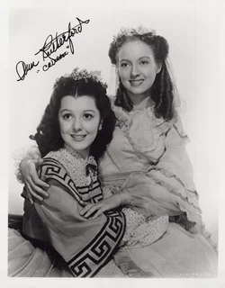 Ann Rutherford autograph