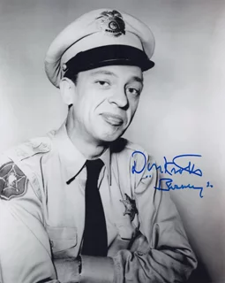 Don Knotts autograph
