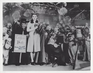 Meinhardt Raabe autograph