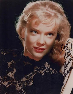 Anne Francis autograph