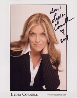 Lydia Cornell autograph