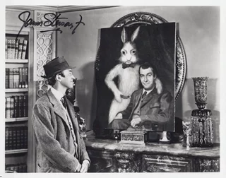 James Stewart autograph