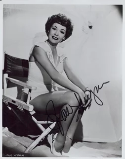 Jane Wyman autograph