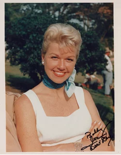 Doris Day autograph