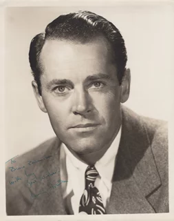 Henry Fonda autograph