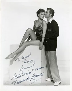 Dangerous When Wet autograph