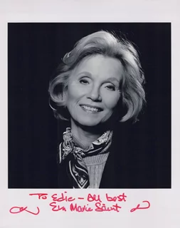 Eva Marie Saint autograph