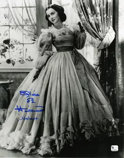 Olivia DeHavilland autograph