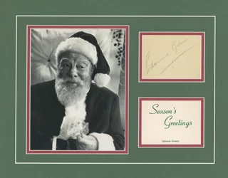 Edmund Gwenn autograph