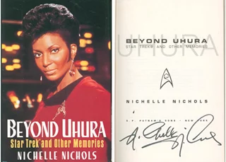 Nichelle Nichols autograph