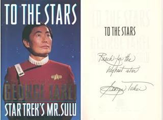 George Takei autograph