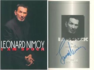 Leonard Nimoy autograph