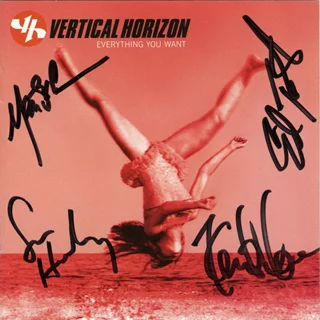 Vertical Horizon autograph