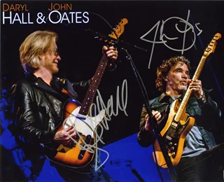 Hall and Oates autograph