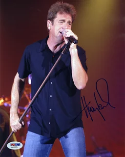 Huey Lewis autograph