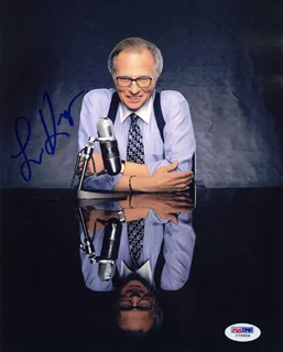 Larry King autograph