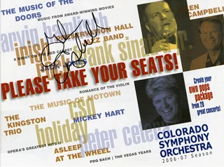 Glenn Campbell autograph