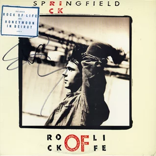 Rick Springfield autograph