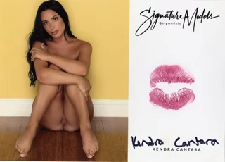 Kendra Cantara autograph