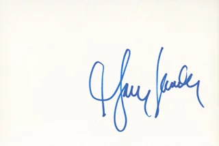 Garry Shandling autograph