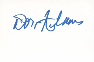 Don Adams autograph