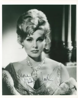 Zsa Zsa Gabor autograph