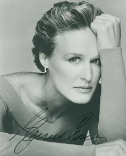 Glenn Close autograph