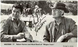 Robert Horton autograph