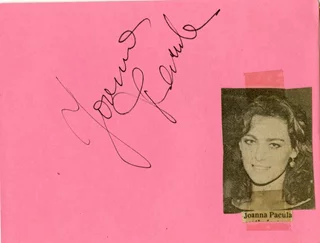 Joanna Pacula autograph