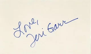 Teri Garr autograph