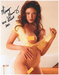 Miriam Gonzalez autograph
