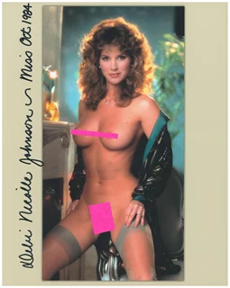 Debi Nicolle Johnson autograph