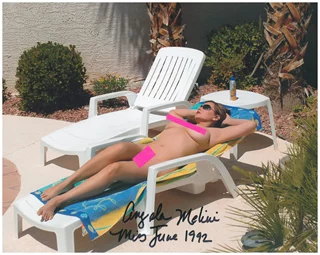 Angela Melini autograph