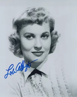 Lola Albright autograph