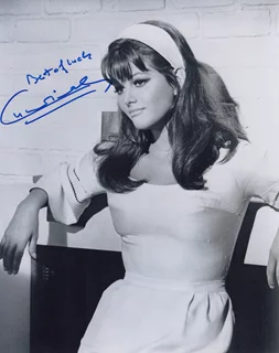 Claudia Cardinale autograph