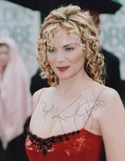Kim Cattrall autograph