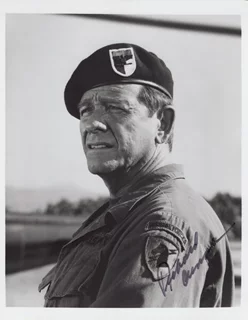 Richard Crenna autograph