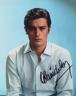 Alain DeLon autograph
