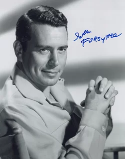 John Forsythe autograph