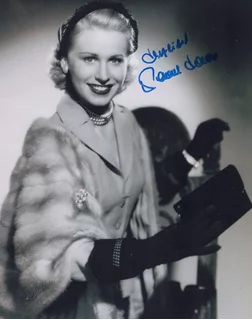 Waltraut Haas autograph